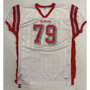 Vintage Cincinnati Bearcats College Bowl Game Jersey Mens 3XL Riddell White Red